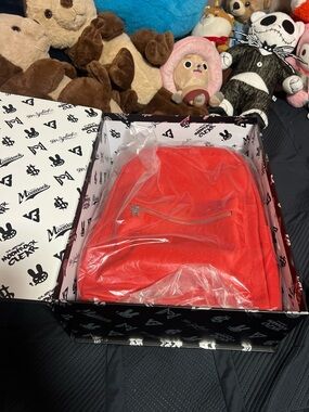 Red Men's Backpack by